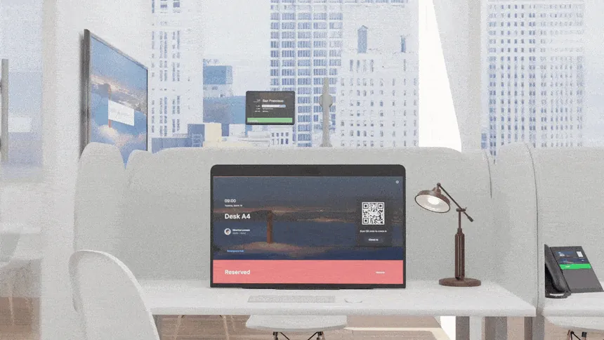 A modern meeting space for hybrid working
