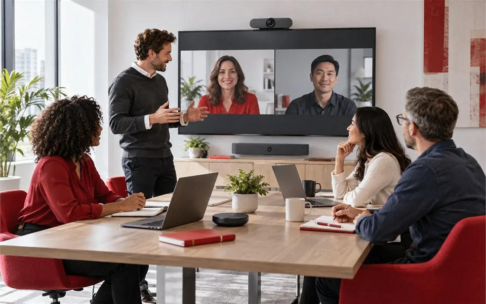 A work and meeting setting for Zoom Business