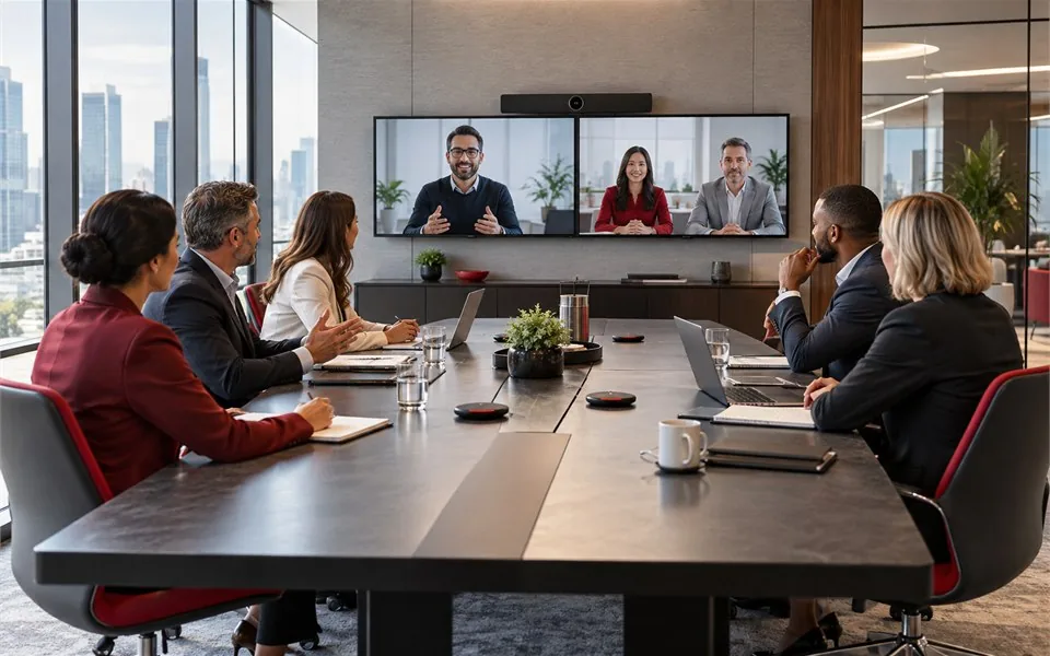 A work and meeting setting for Zoom Enterprise