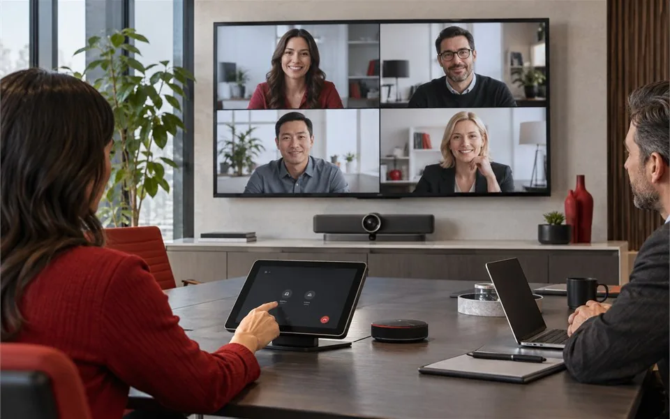 A work and meeting setting for Zoom SIP