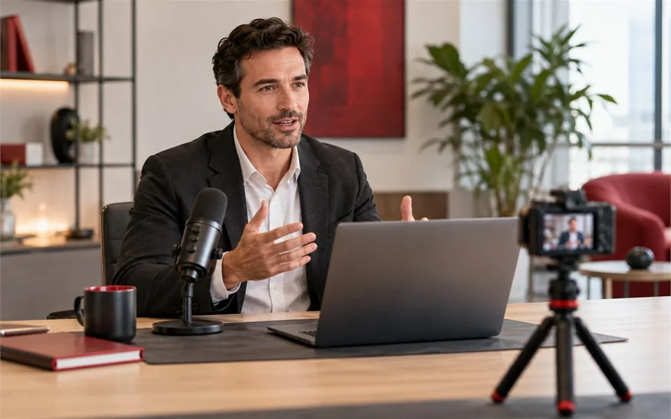 A work and meeting setting for Zoom Webinar
